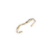 malea cuff gold