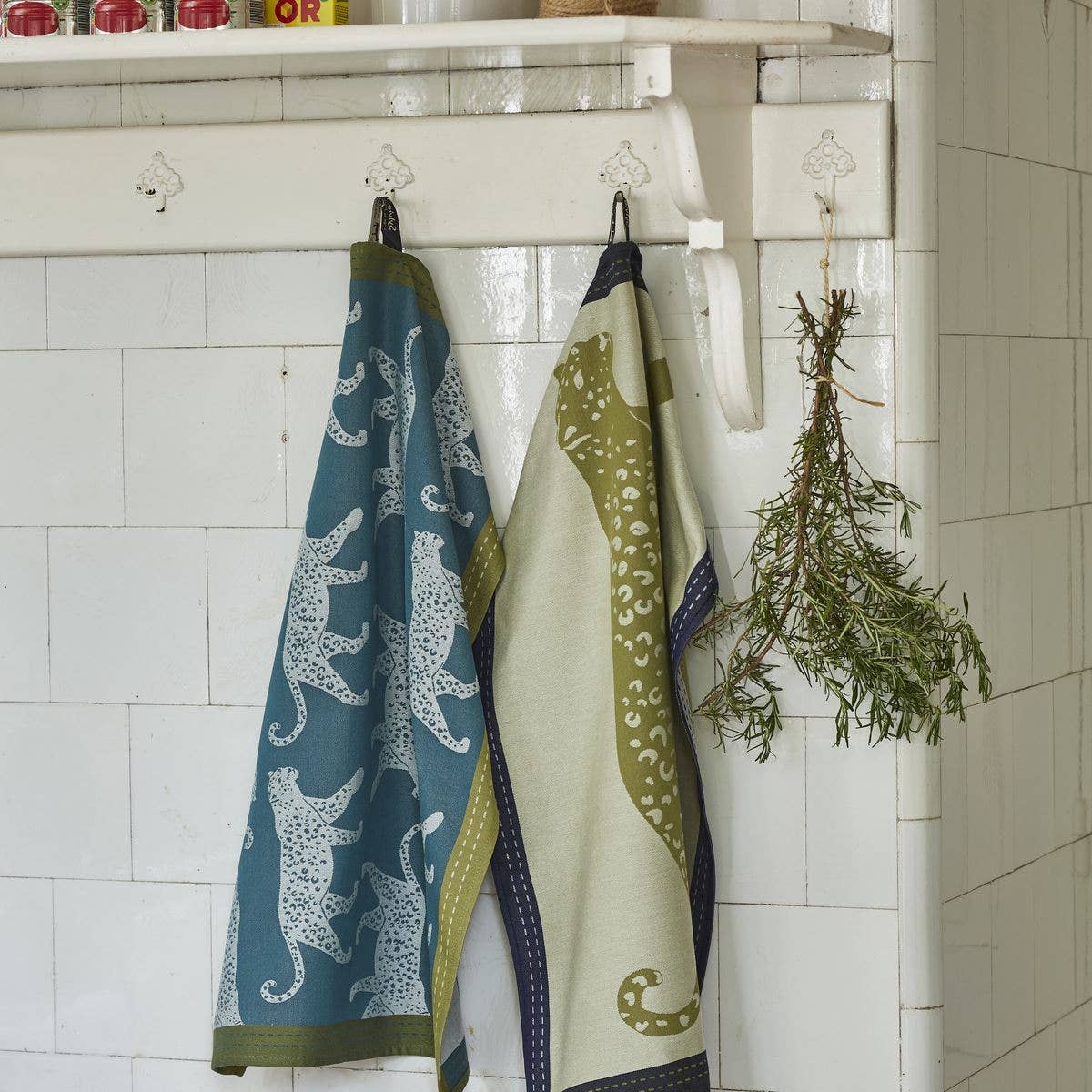 Leopards Tea Towel