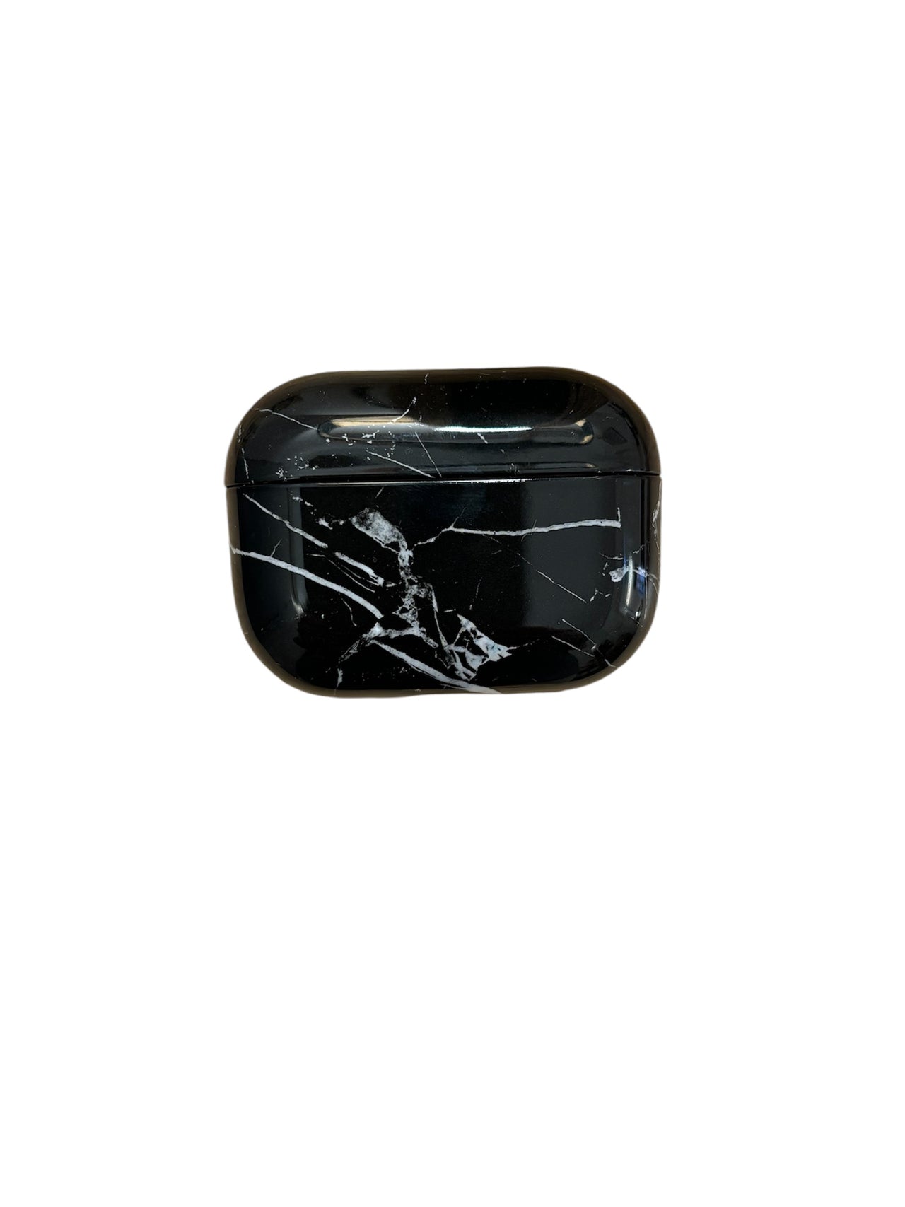 Marbled AirPod Cases in sleek black for AirPods Pro and AirPods 1/2