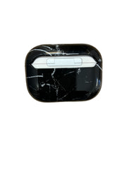 Marbled AirPod Cases in sleek black for AirPods Pro and AirPods 1/2