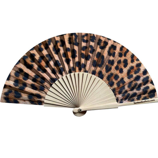 Leopard Print Fan