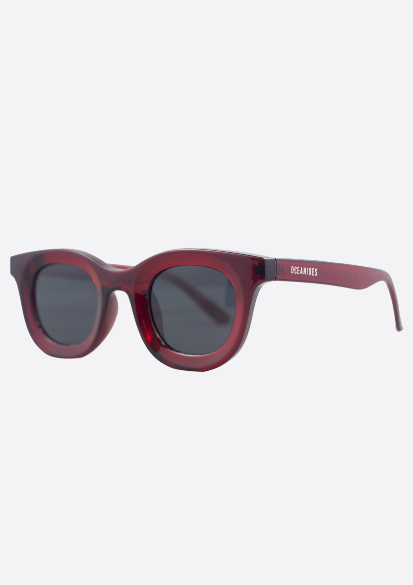 Gafas de sol Libia en color granate
