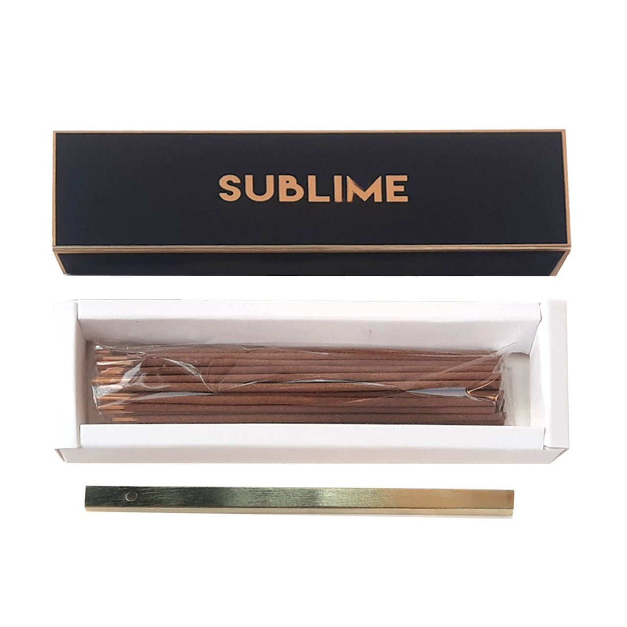Sublime Black Oud incense + Holder