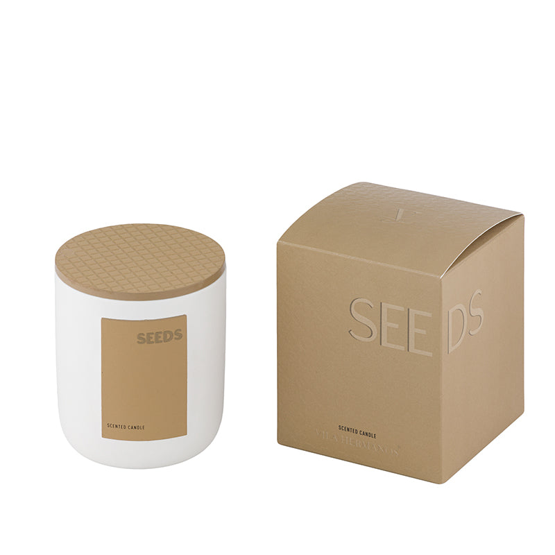 Seeds scented candle by Vila Hermanos