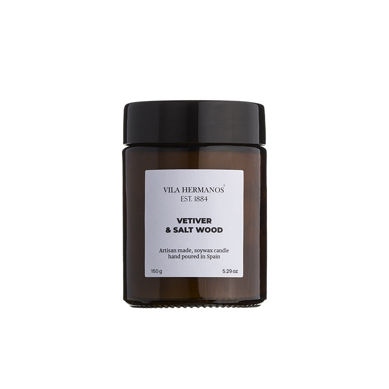 Apothecary Vetiver & Salt Wood Candle